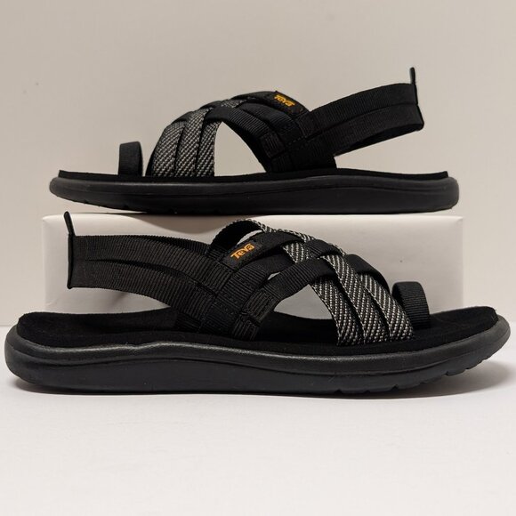 Teva Voya Strappy Sandals in Hera-Black - Size 6 - Picture 7 of 16
